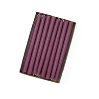 6" Skinny Taper Candles, Mauve, One Pair - Shop Sweet Lulu