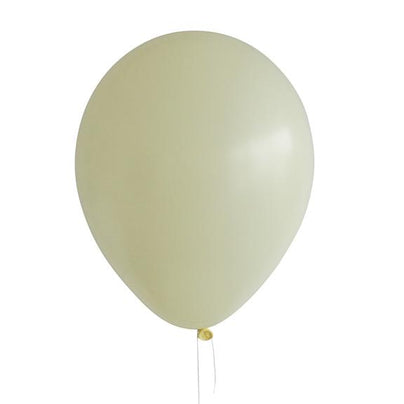 Latex Balloon, Pastel Matte Yellow