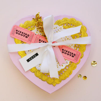 Happy Heart Gift Box Kit, Pink
