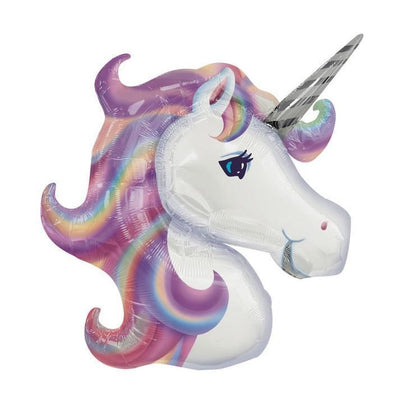 33" Mylar Pastel Rainbow Unicorn available at Shop Sweet Lulu