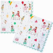 'It's a Party' Large Vintage Napkins - Shop Sweet Lulu