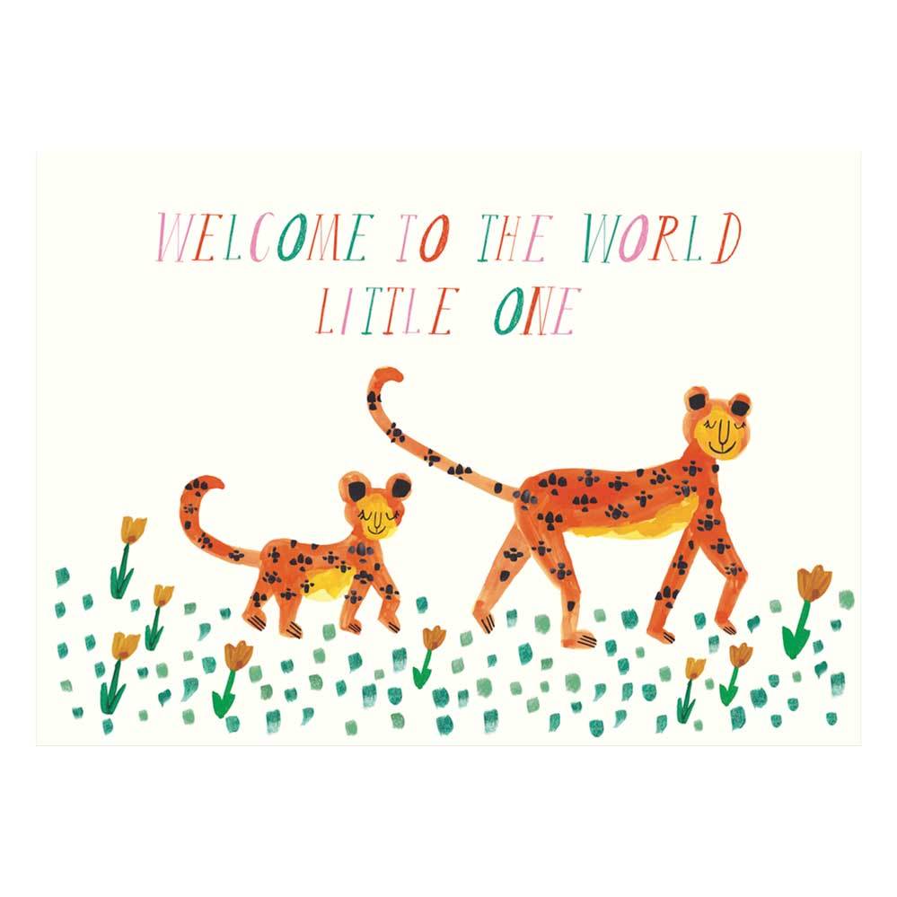 Welcome to The World - Greeting Card available at Shop Sweet Lulu