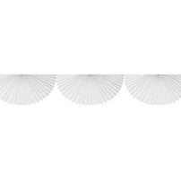 Large Tissue Bunting Garland, White - Shop Sweet Lulu
