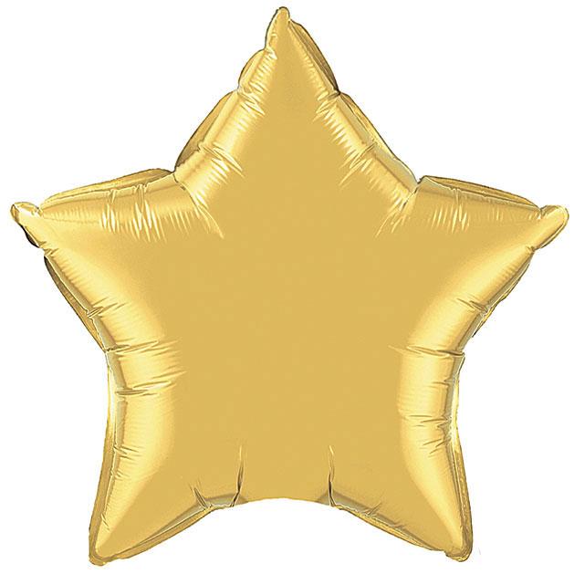 36" Gold Foil Star Balloon available at Shop Sweet Lulu