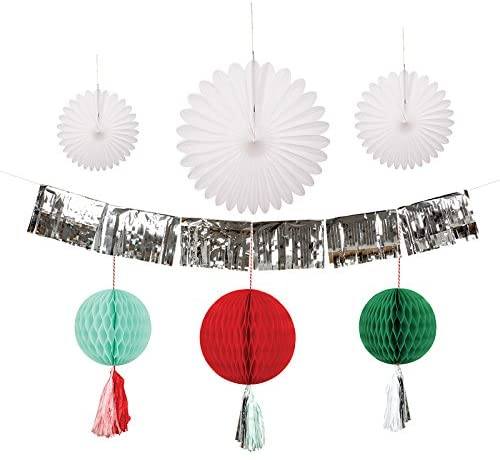 Meri Meri Honeycomb Christmas Decorating Kit